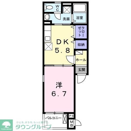 UT浮間の物件間取画像